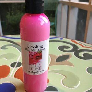 GOAT MILK LOTION COOLING (PEPPERMINT) -4z